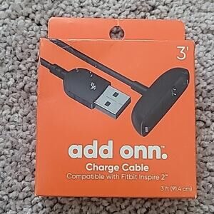 NEW Add ONN 3ft Charging Cable for Fitbit Inspire 2 – Replacement Cable